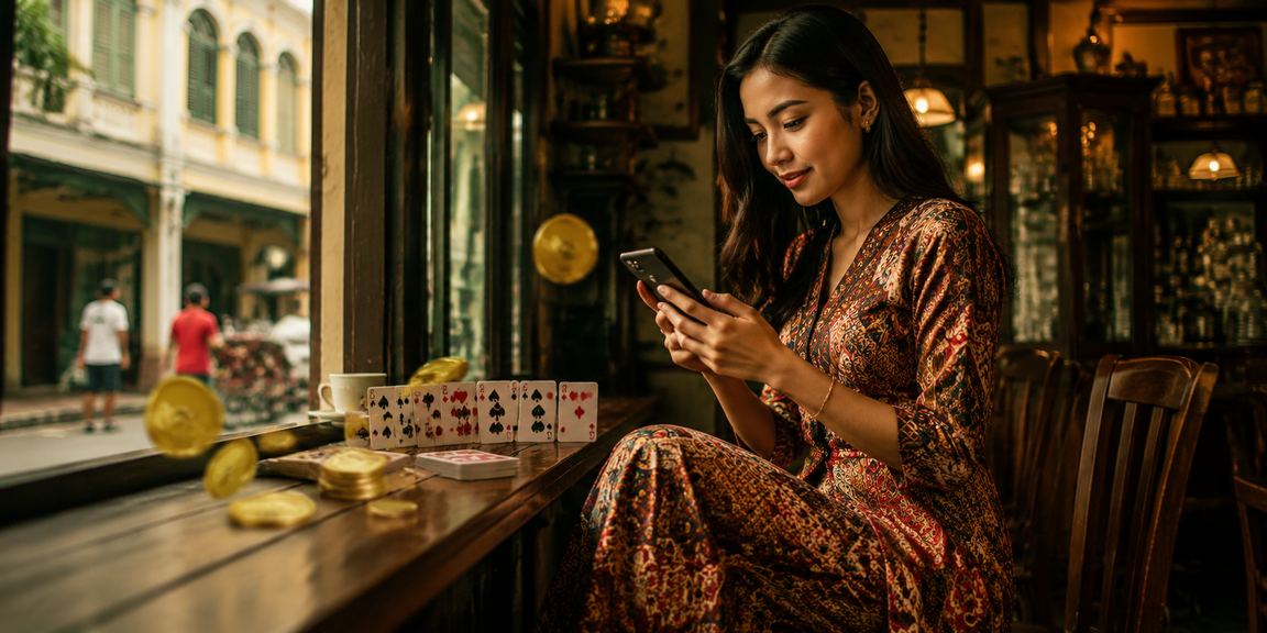 Permainan rummy batik Ipoh di platform mahjong