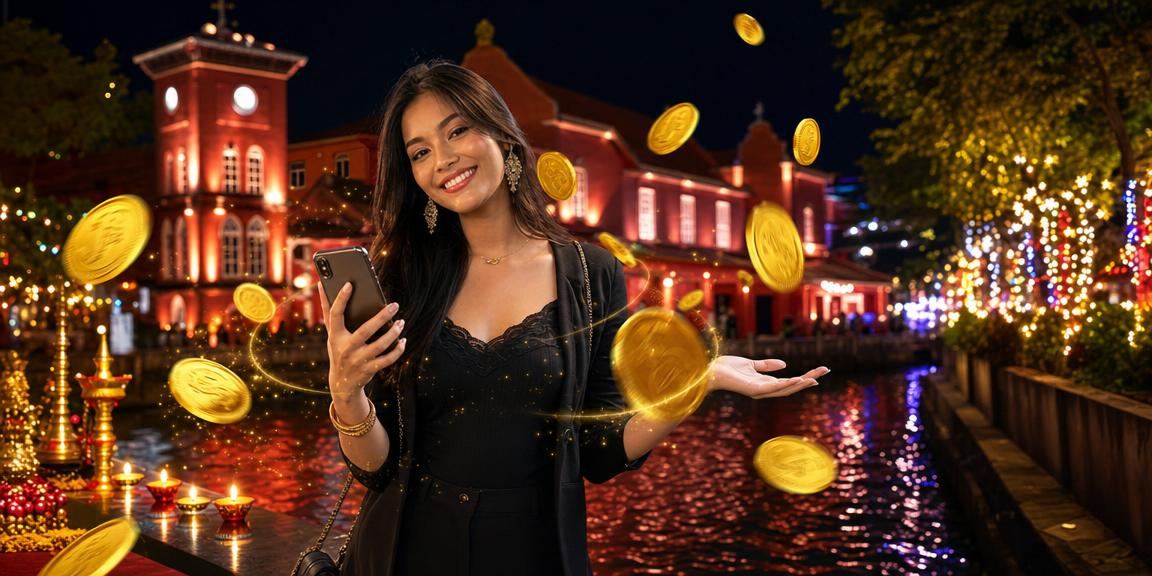 Pengguna Malaysia mendaftar akaun dan mendapat bonus di platform bola sepak mahjong Melaka