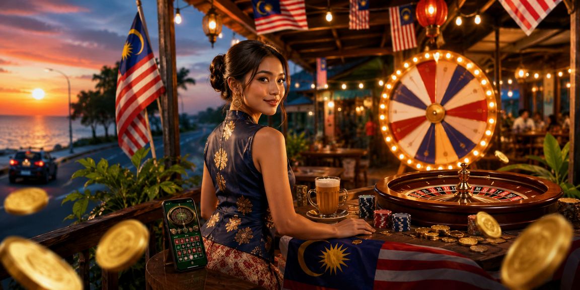 Permainan roulette bergaya Melayu di Malaysia menggambarkan pengalaman kasino selamat di platform mahjong