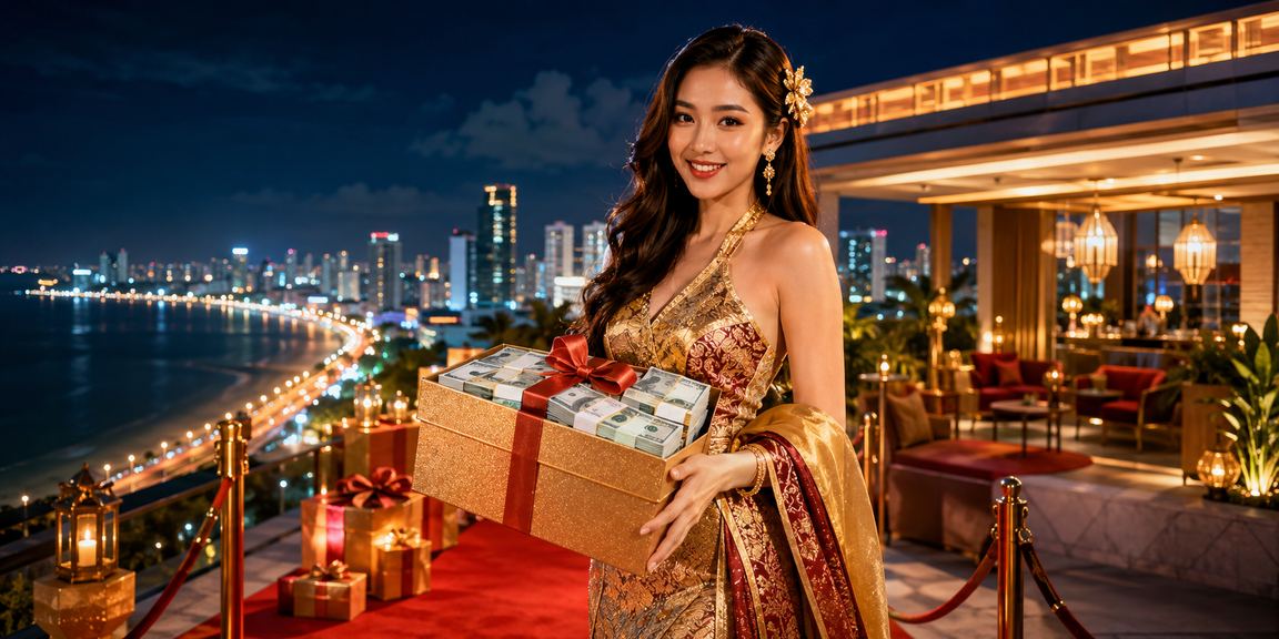 Suasana pertaruhan bergaya Melayu di Penang pada platform mahjong